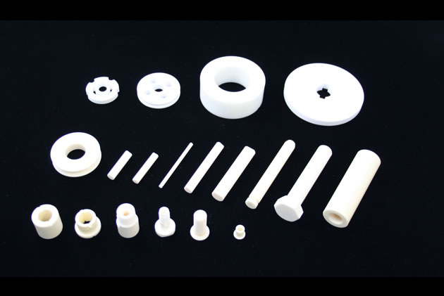 Ceramic machine parts and ceramic pump parts